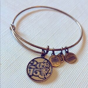 Alex and Ani Gold Charm Bracelet